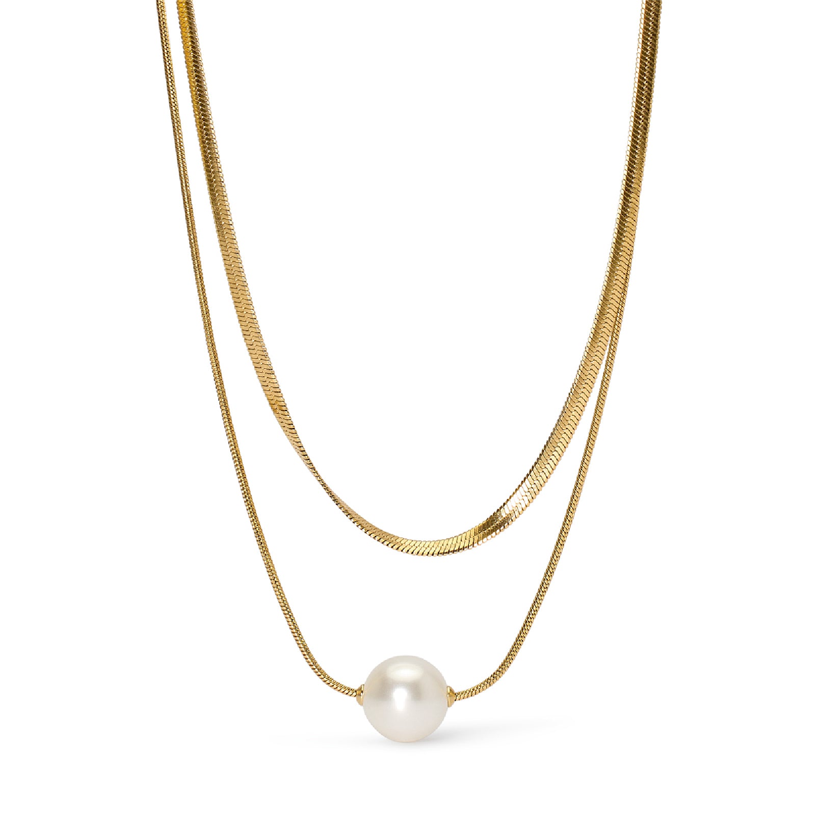 Collana di perle di fiume naturali | Viganò Milano 1919 Collana di perle di fiume naturali | Viganò Milano 1919