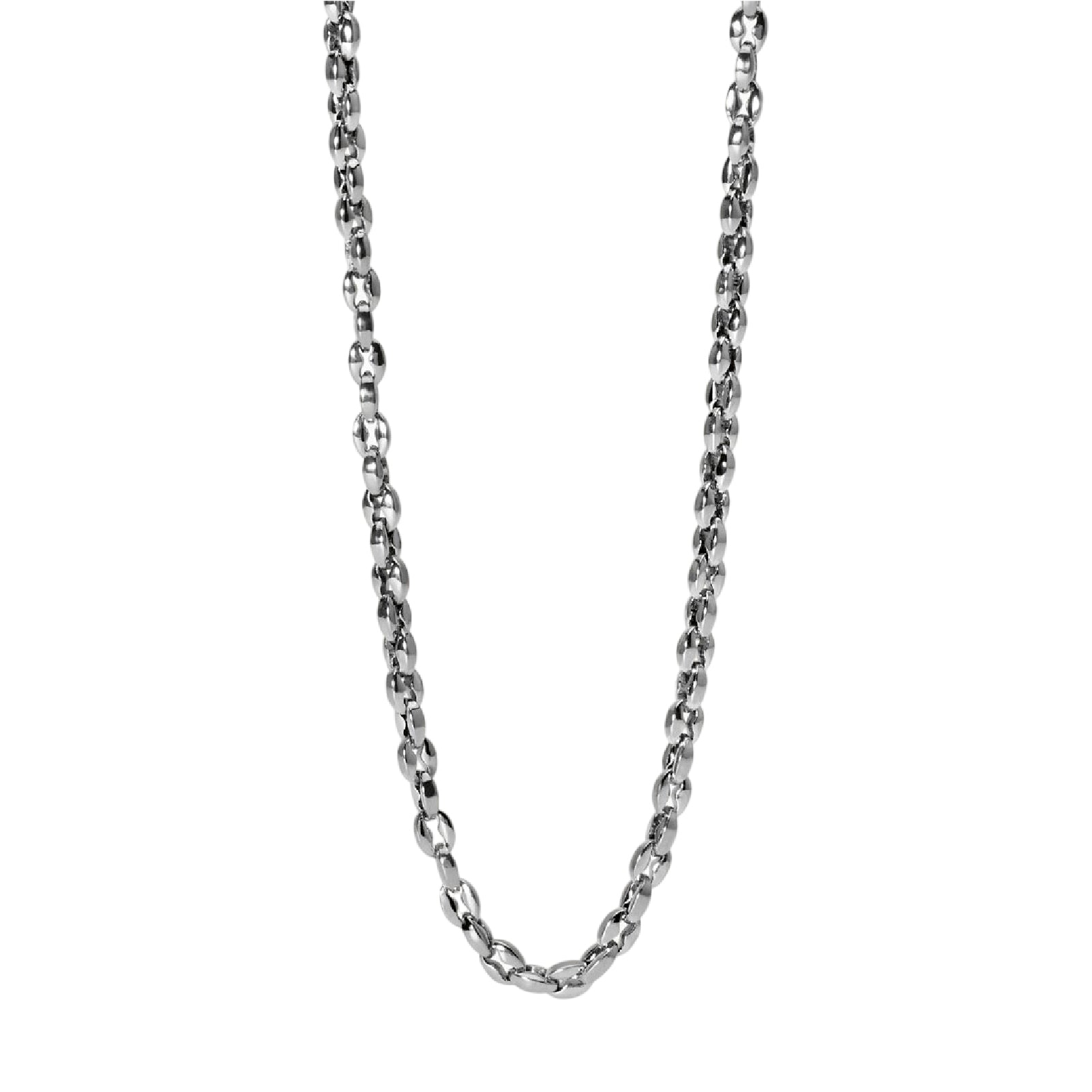 Collana da uomo 2Jewels in acciaio 316L con maglie ovali MISURA UNICA