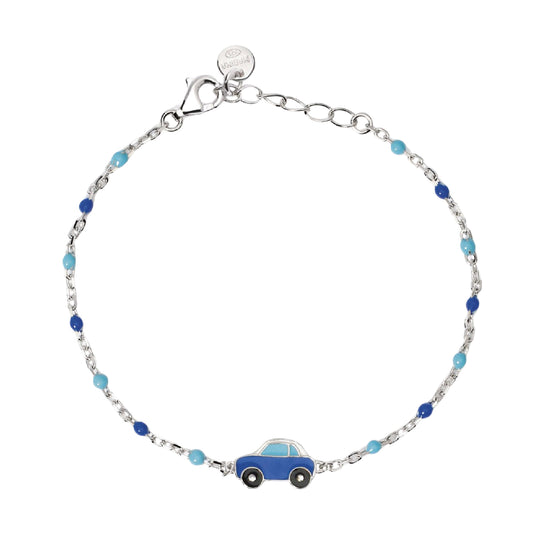 Bracciale da bambino Mabina Junior con macchinina Regolabile 14,5-16,5 cm
