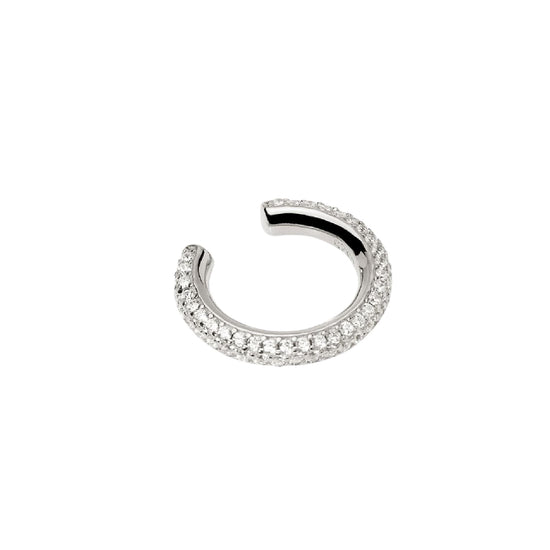 Orecchino Ear Cuff Mabina Cuffmania in argento con zirconi MISURA UNICA