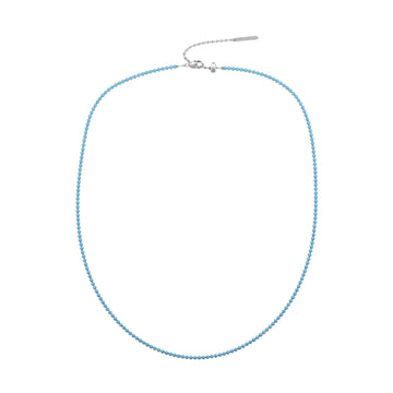 Collana girocollo donna Kidult By You zirconi acquamarina MISURA UNICA