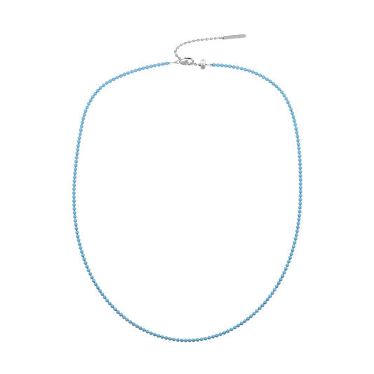 Collana girocollo donna Kidult By You zirconi acquamarina MISURA UNICA