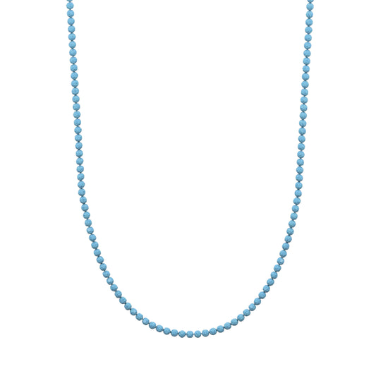 Collana girocollo donna Kidult By You zirconi acquamarina MISURA UNICA