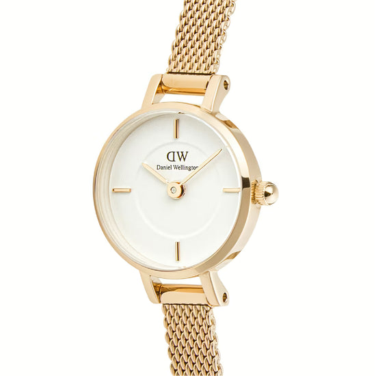 Orologio solo tempo Daniel Wellington acciaio dorato bianco DW.DW00100745