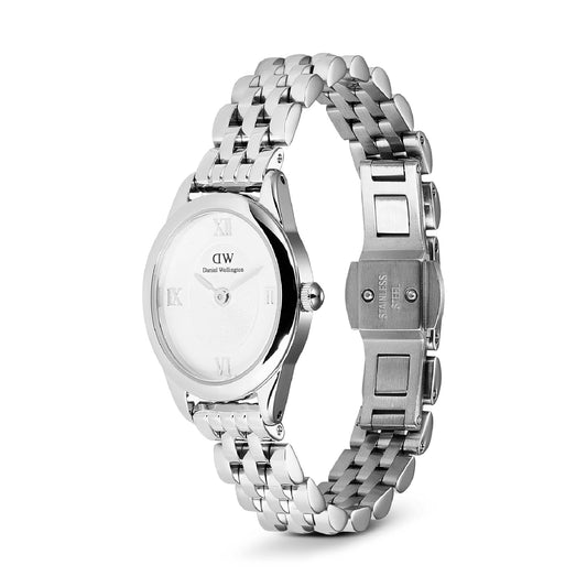 Orologio solo tempo donna Daniel Wellington acciaio ovale MISURA UNICA