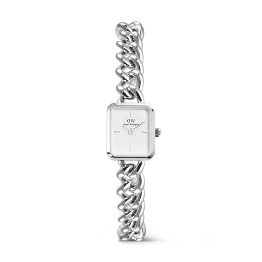 Orologio solo tempo donna Daniel Wellington acciaio e catena MISURA UNICA