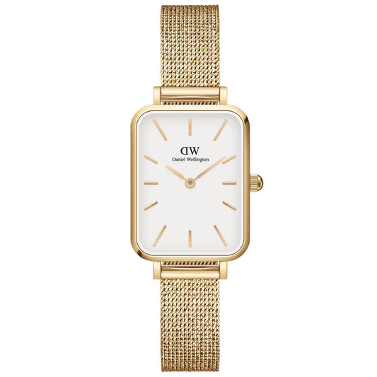 Orologio donna solo tempo Daniel Wellington Quadro in acciaio pvd oro 20x26mm DW00100556-1