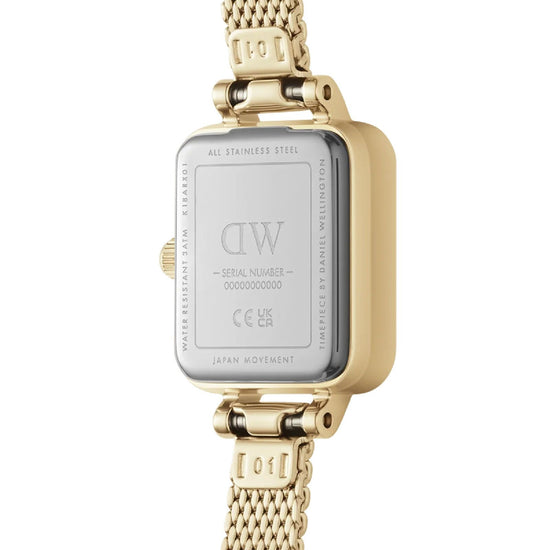 Orologio solo tempo Daniel Wellington Quadro Mini da donna DW00100653-3
