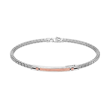 Bracciale Zancan Alpha da uomo ESB302R-1