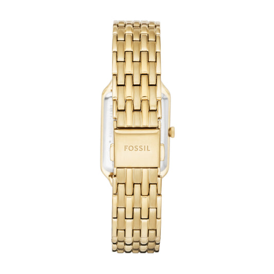 Orologio solo tempo Fossil in acciaio color oro da donna MISURA UNICA