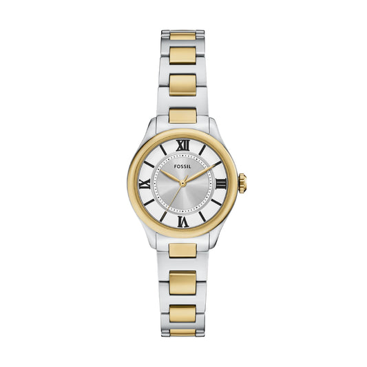 Orologio solo tempo da donna Fossil in acciaio bicolor 28mm MISURA UNICA