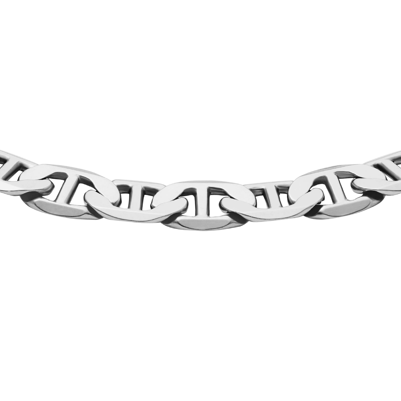 Bracciale a catena Fossil in acciaio inossidabile argento F.JA7239040
