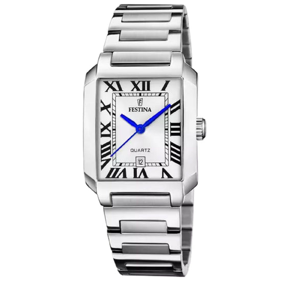 Orologio donna Festina acciaio quandrante rettangolare 33 mm F20679-1-1