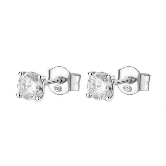 Orecchini punto luce Brosway Francy donna argento con zirconi 5mm FIW50-1