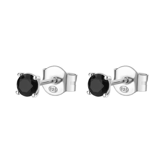 Orecchini punto luce Brosway Francy donna argento con zirconi neri FMB40-1