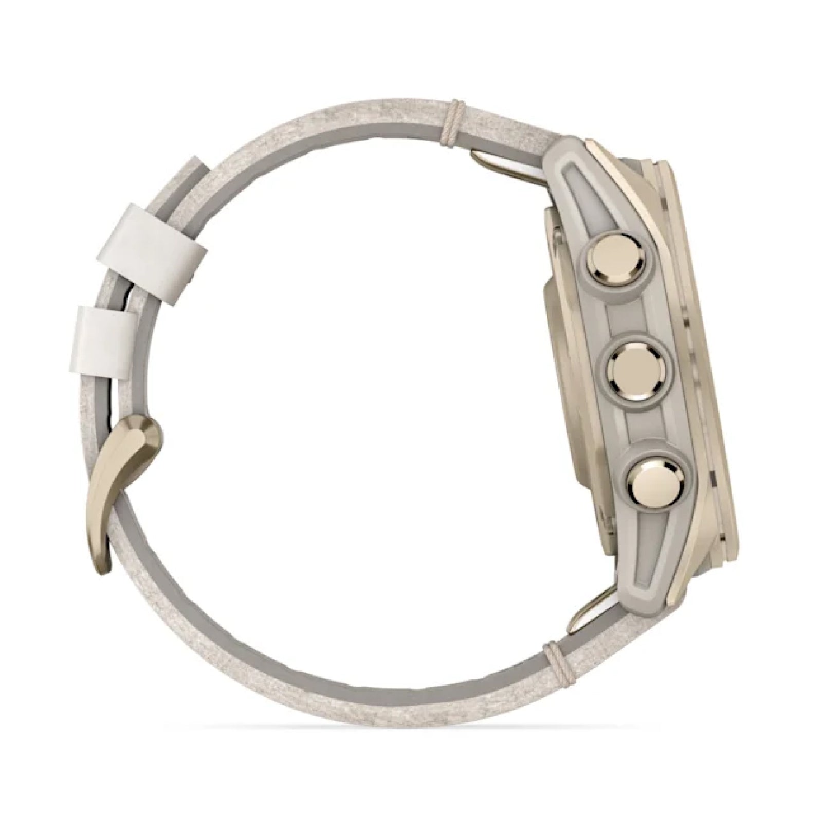 Smartwatch Garmin in acciaio gold e silicone grey sandstone MISURA UNICA