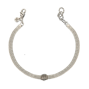 Bracciale uomo Giacomo Burroni argento 925 in stile greco Regolabile 19-21 cm