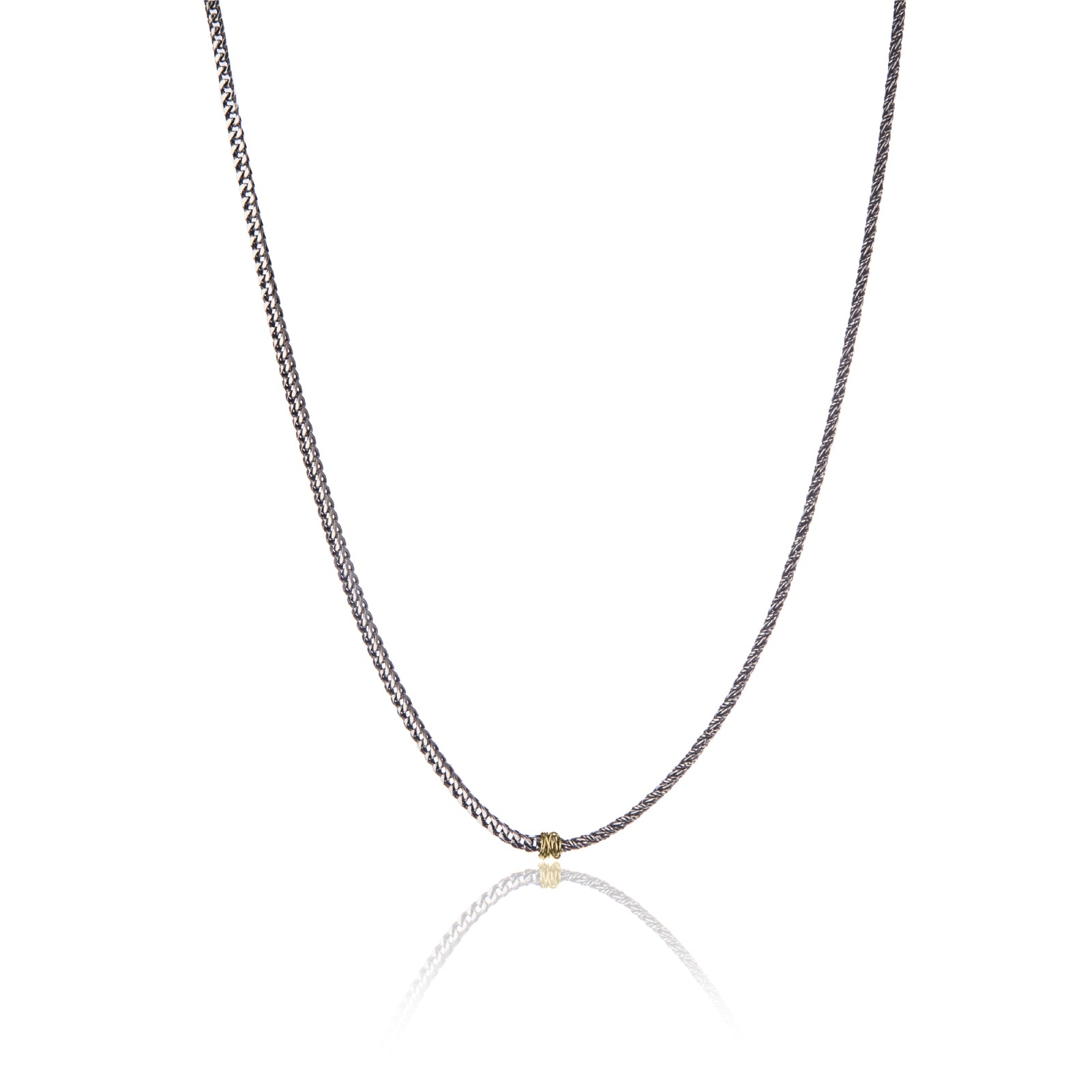 Collana girocollo da uomo Giacomo Burroni argento 925 MISURA UNICA