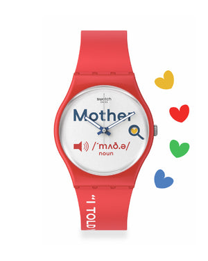 Orologio solo tempo Swatch Mother's Day da donna