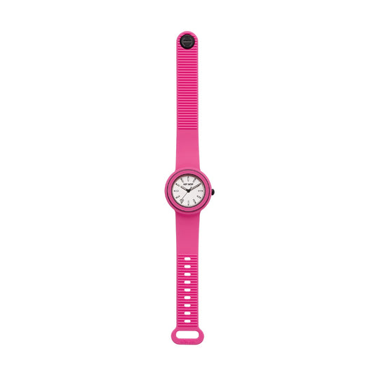 Orologio donna Hip Hop in silicone di colore bubble gum MISURA UNICA