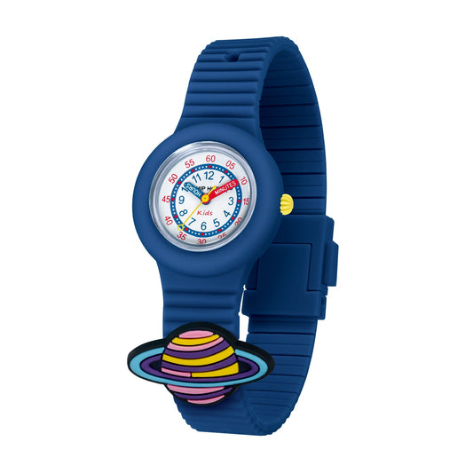 Orologio bambini solo tempo Hip Hop PINTASTIC! di colore blu