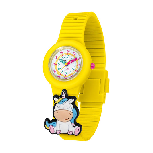 Orologio bambini solo tempo Hip Hop PINTASTIC! colore giallo
