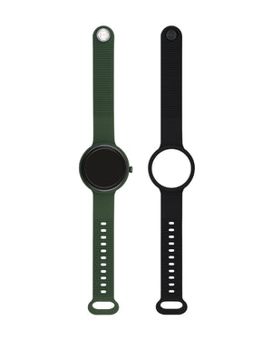 Orologio Smartwatch unisex Hip Hop Hero.Next cassa 41mm in ABS e cinturino in silicone verde jungle HWU1198