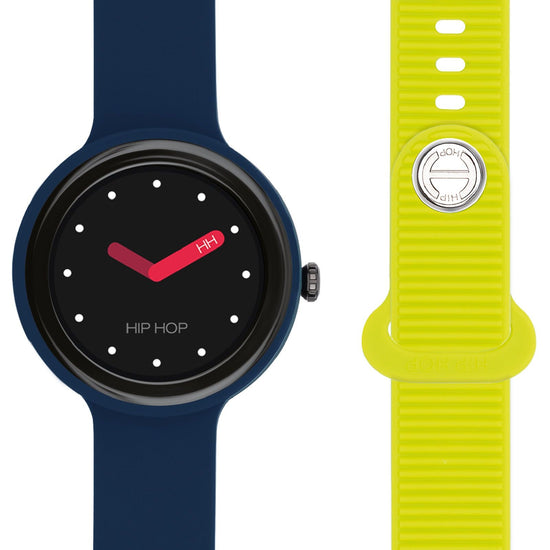 Orologio Smartwatch unisex Hip Hop Hero.Next silicone blu 41mm HWU1204-4