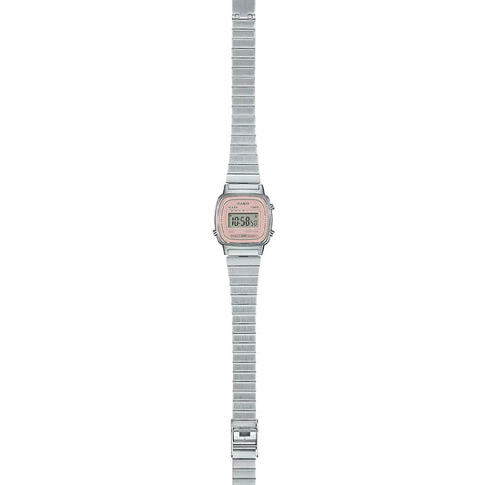 Orologio digitale donna Casio Vintage Soft Color quadrante rosa 30x24mm LA670WEA-4A2EF-2