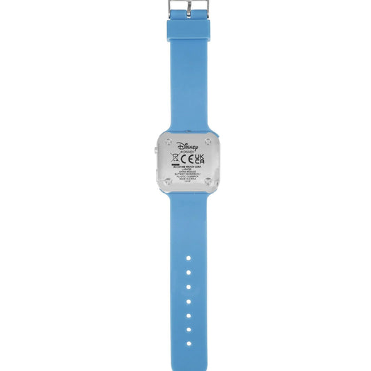 Orologio digitale bimbi Disney Lilo e Stitch LED in plastica e silicone azzurro 35 mm LAS4038-2