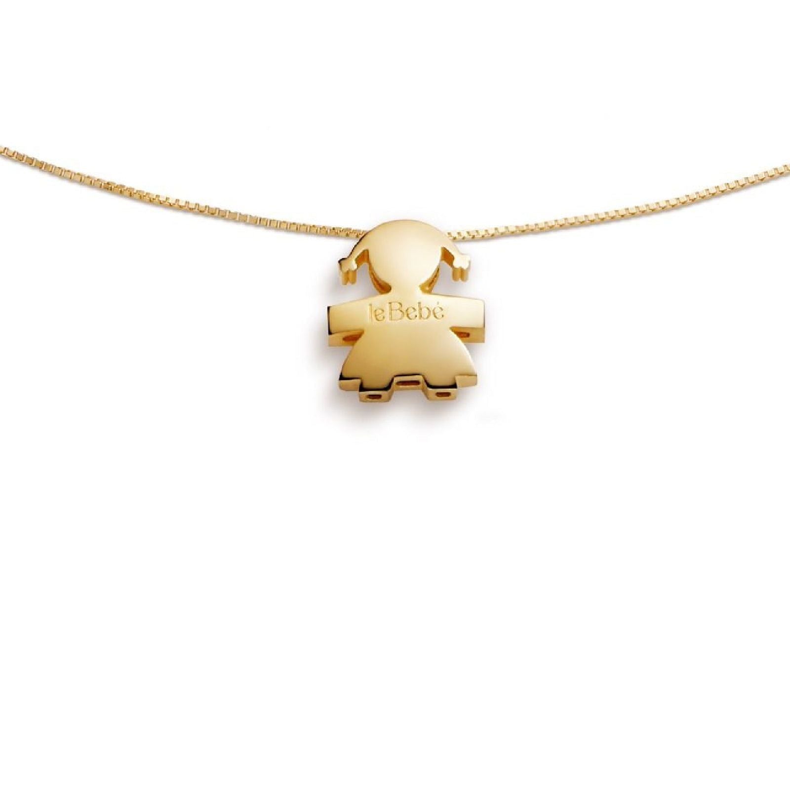 Collana da donna in oro leBebé I Tesorini con ciondolo bimba 1 cm LBB919-1