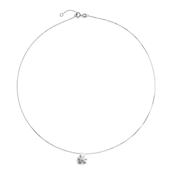 Collana da donna in oro bianco leBebé I Tesorini con ciondolo bimbo 1 cm LBB920-3