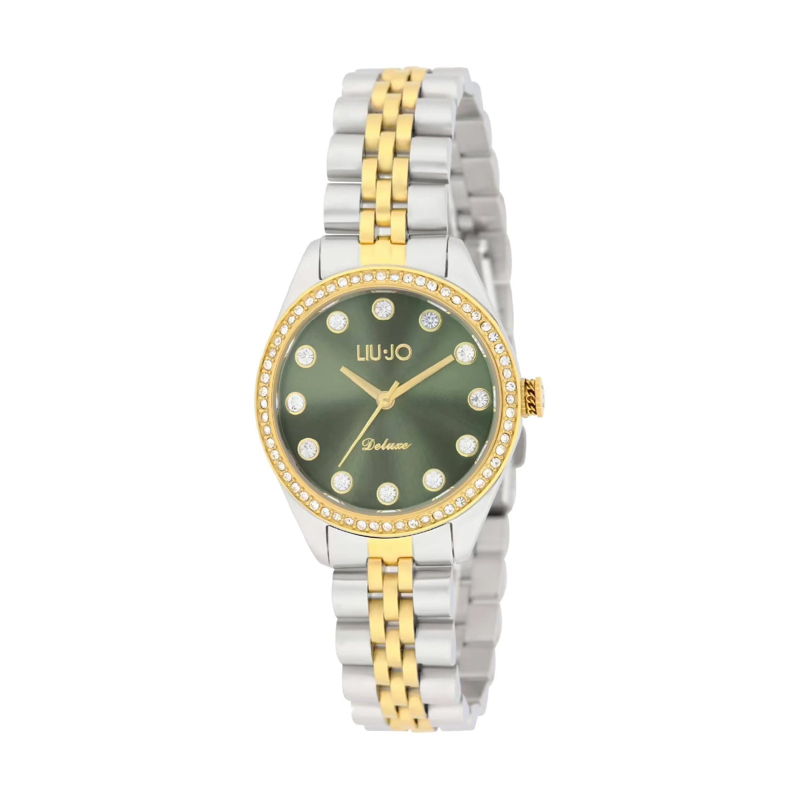 Orologio solo tempo Liu Jo acciaio bicolor quadrante verde