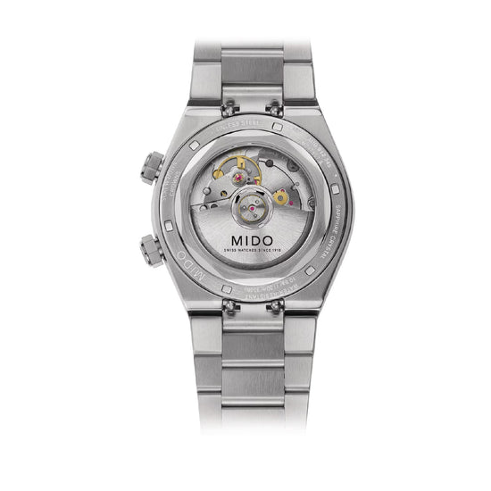 Orologio MIDO Multifort in acciaio con quadrante grigio MISURA UNICA