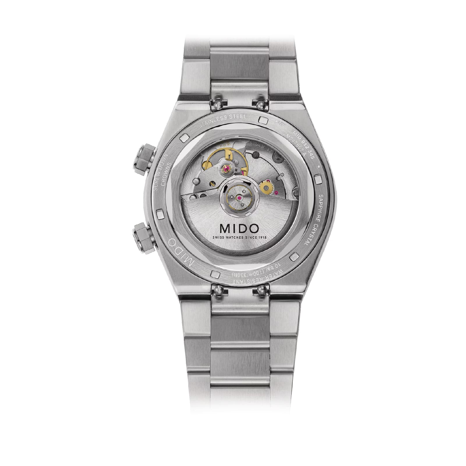 Orologio MIDO Multifort in acciaio con quadrante grigio MISURA UNICA