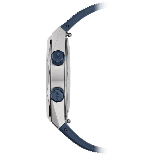 Orologio MIDO Multifort in acciaio e gomma di colore blu MISURA UNICA