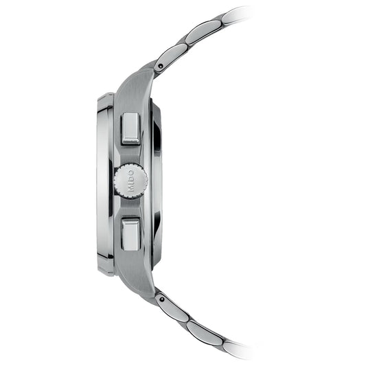 Orologio cronografo da uomo MIDO Multifort TV in acciaio MISURA UNICA