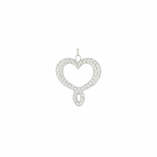Componente collana Maman et Sophie cuore in argento da donna MISURA UNICA