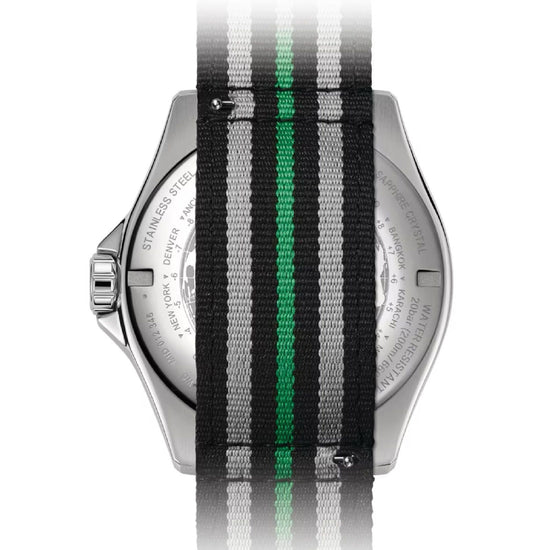 Orologio automatico uomo Mido Ocean Star acciaio quadrante nero cassa 44mm M0266291105103-4