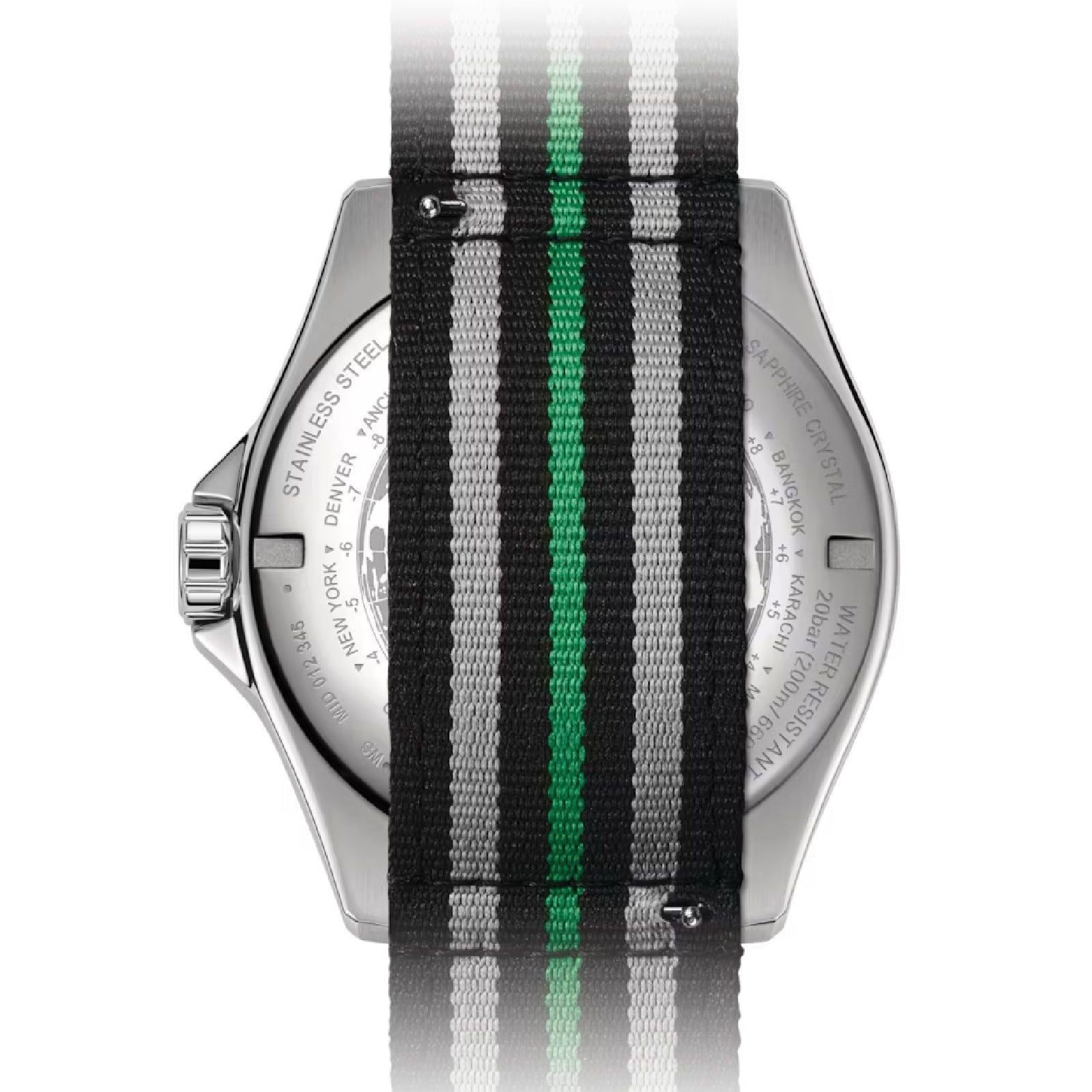 Orologio automatico uomo Mido Ocean Star acciaio quadrante nero cassa 44mm M0266291105103-4