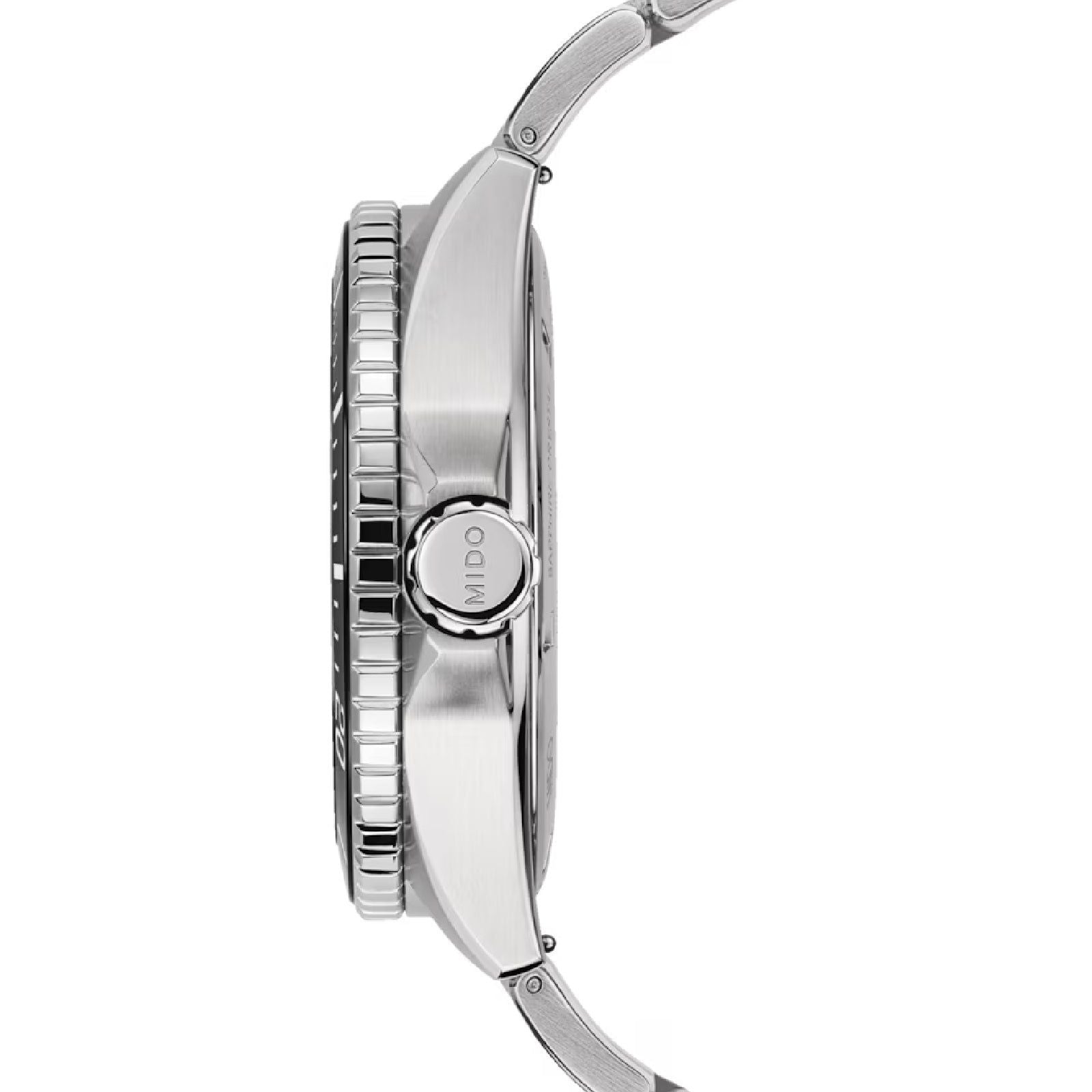 Orologio automatico uomo Mido Ocean Star acciaio quadrante nero cassa 44mm M0266291105103-5