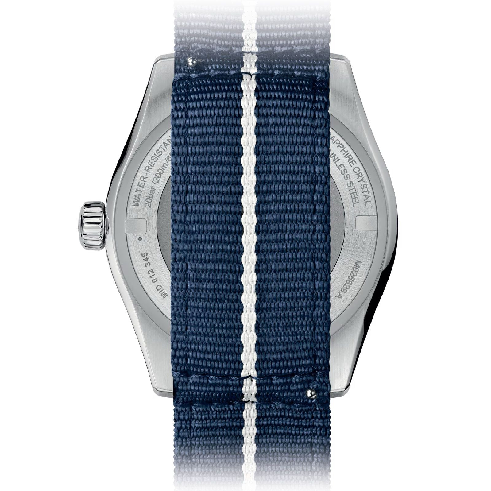 Orologio automatico uomo Mido Ocean Star GMT in acciaio quadrante blu 40,5mm
