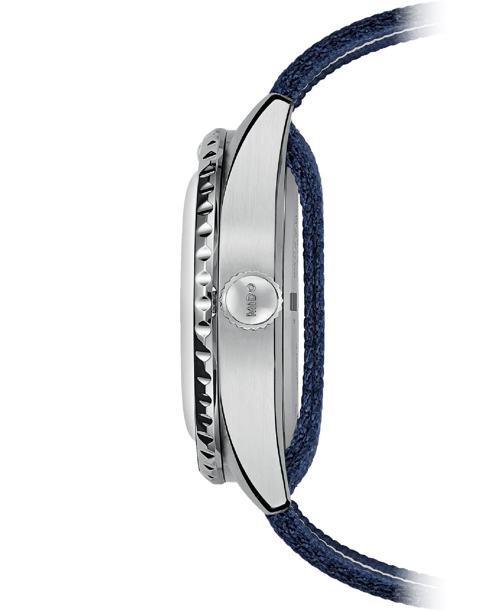 Orologio automatico uomo Mido Ocean Star GMT in acciaio quadrante blu 40,5mm