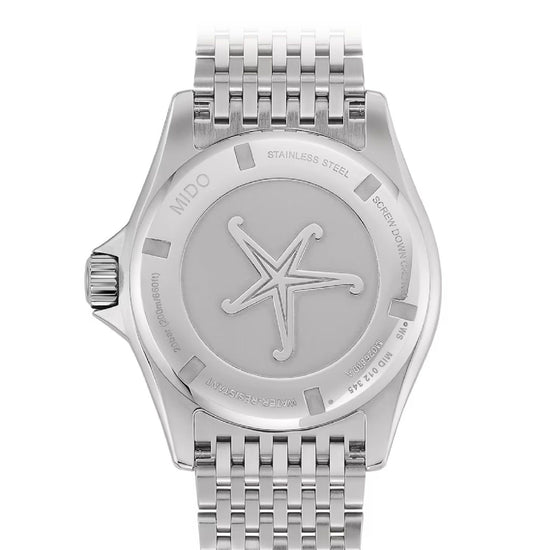 Orologio automatico Mido uomo acciaio quadrante nero datario riserva 80H M0268301105100-3