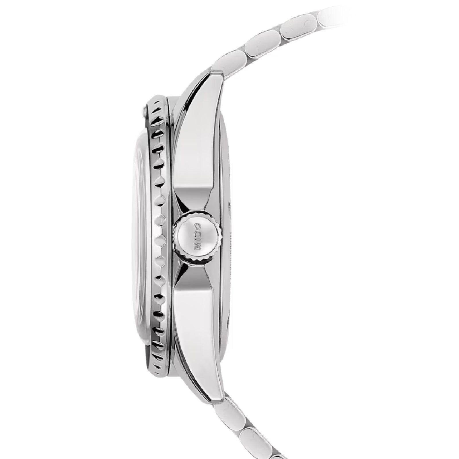 Orologio automatico Mido uomo acciaio quadrante nero datario riserva 80H M0268301105100-4