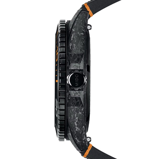 Orologio automatico uomo Mido Ocean Star cinturino nero ghiera ceramica 42,5mm M0424317708100-5