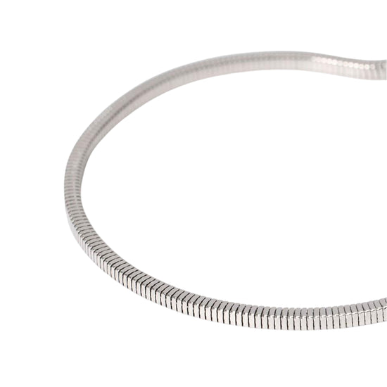 Bracciale Mabina Uomo in argento 925 maglia snake Regolabile 19-21 cm