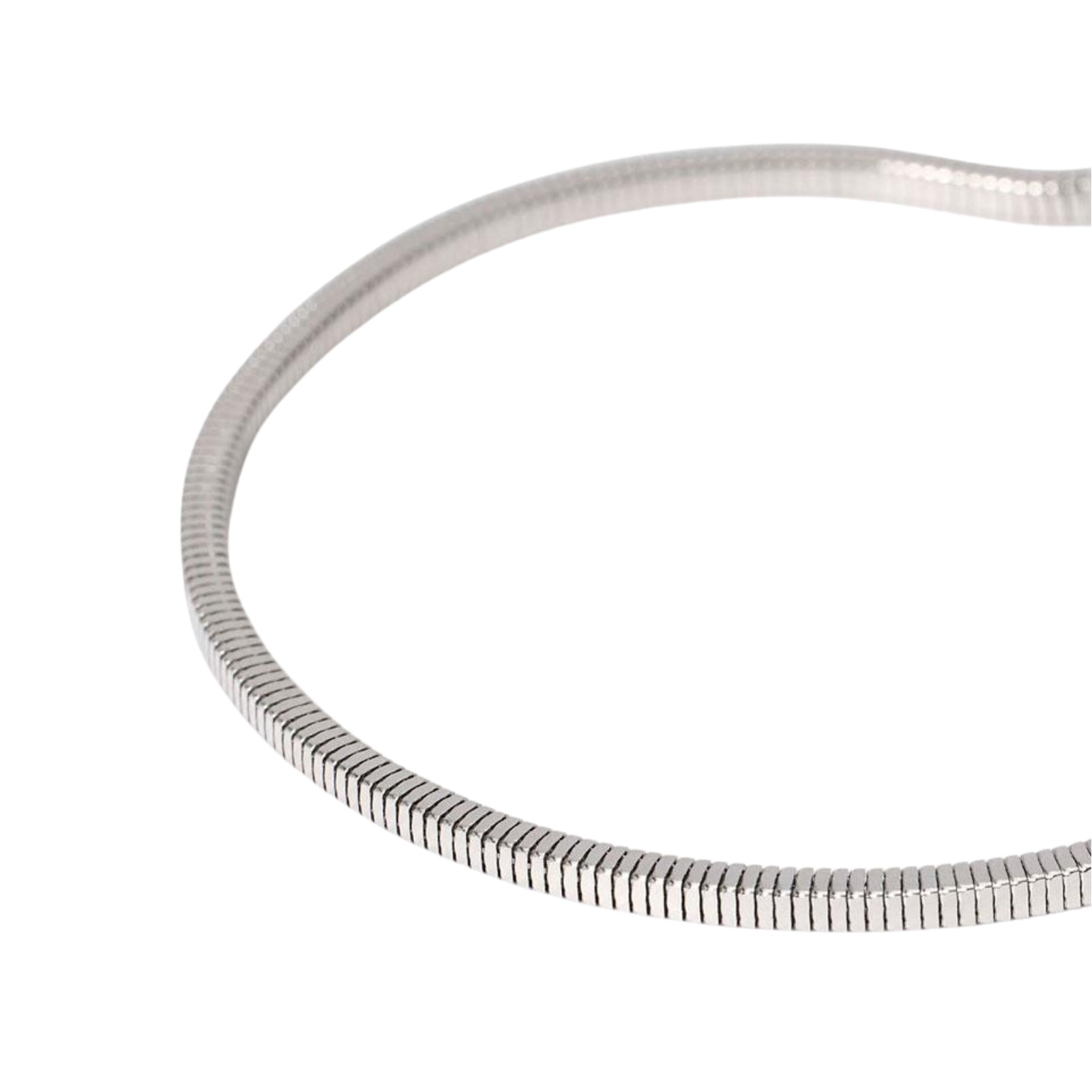 Bracciale Mabina Uomo in argento 925 maglia snake Regolabile 19-21 cm