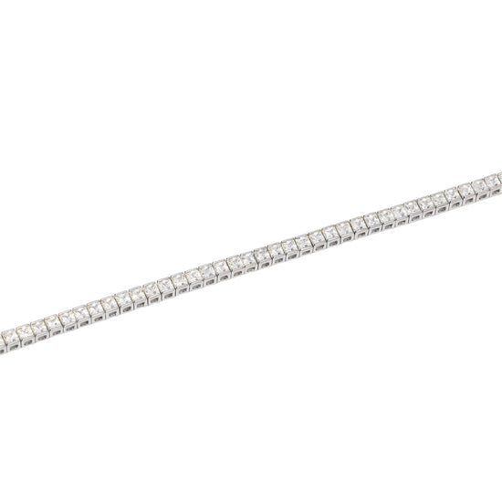 Bracciale tennis Mabina Uomo in argento 925 con zirconi bianchi Regolabile 18-20 cm