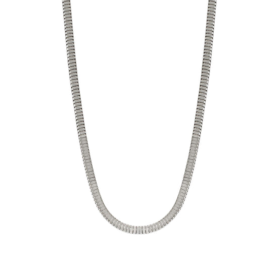Collana Mabina Uomo in argento 925 maglia snake MISURA UNICA